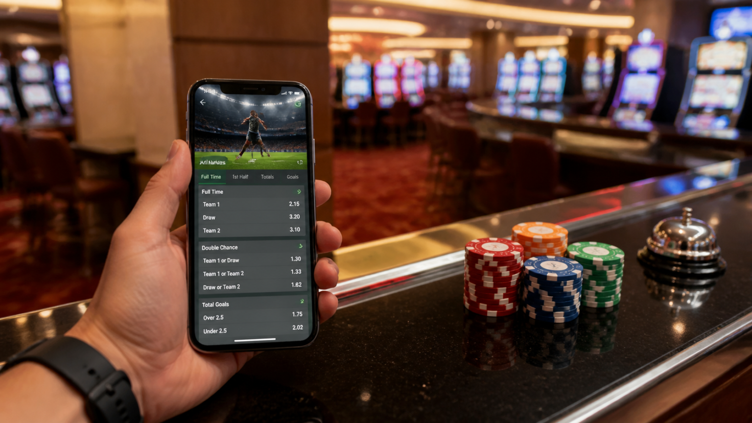 Usability and navigation: best sports betting sites Singapore Mobile sports betting screen for Singapore betting sites